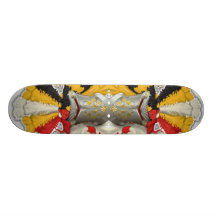 ! Het Dek van de Helm van de gothic! Skateboard