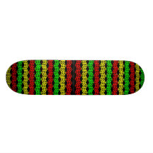 Het Dek van het Skateboard van het Lint van Rasta