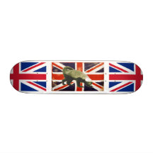 Het Dek van het Skateboard van Union Jack van de D
