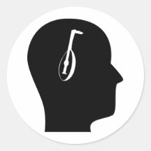 Het denken over Luit Ronde Stickers
