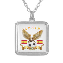 Het Design van het Football van Spanje Kettingen