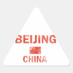 Het Design van Peking China Driehoekvormige Sticker
