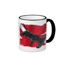 Het diverse Collectie van de Vlag van het Hol Koffie Bekers