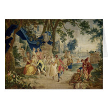 Het dorpsFeest na D.Teniers Kaart