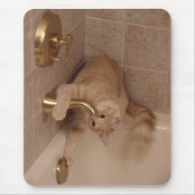 Het drink van Kat Mousepad Muismatten