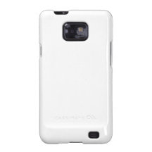 Het duidelijke witte sleeve van de Melkweg van Sam Samsung Galaxy S2 Hoesje