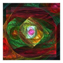 Het dynamische Abstracte Art. van Verbindingen Persoonlijke Uitnodigingen