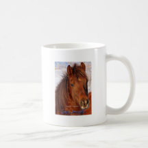 Het eenvoudig Onweerstaanbare Paard Burrito van de Koffie Mok
