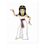 Het Egyptische Dansen van Koningin Cleopatra Wenskaart