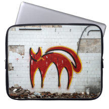 Het eind van het zesde leven laptop sleeve hoes
