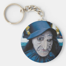 Het enge Masker van de Heks Sleutel Hanger