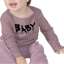 Het Etiket van het "baby" T Shirts