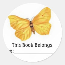 Het Etiket van het boek Stickers