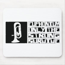 Het euphonium overleeft muismatten