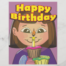 Het feestvarken van Cupcake Folder Ontwerp