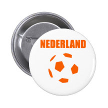 Het football retro t-shirts van Nederland Speld Button