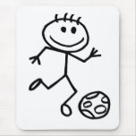 Het Football van Stickman Muismat
