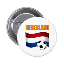 Het footballt-shirts van Nederland Buttons