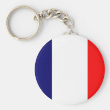 Het Franse Ontwerp van de Vlag - OUI! Sleutelhanger