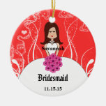 Het fuchsiakleurig Donkerbruine Ornament van het B