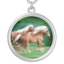 Het galopperende Ketting van het Paard Palomino