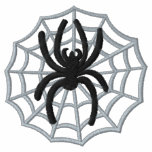 Het Geborduurde Overhemd van Halloween Spinneweb