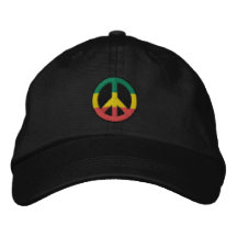 Het Geborduurde Pet van Rasta Vrede