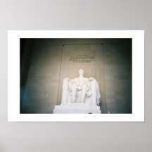 Het Gedenkteken van Lincoln Afdruk