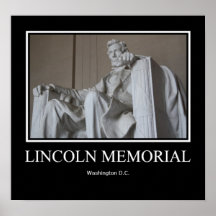 Het Gedenkteken van Lincoln Posters