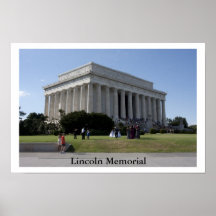 Het Gedenkteken van Lincoln Posters
