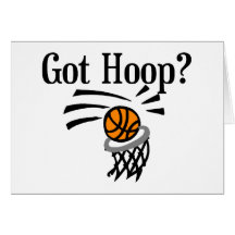 Het gekregen Basketbal van de Hoepel Kaarten