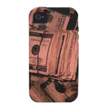 HET GELD VAN HET GELD VAN HET GELD Case-Mate iPhone 4 COVER