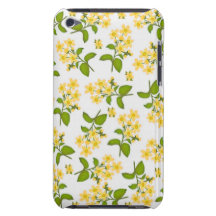 Het gele Geval van de Aanraking van Wildflowers va iPod Case-Mate Hoesjes
