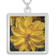 Het gele Ketting van de Dahlia