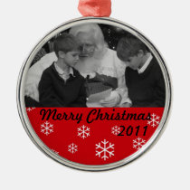 Het gepersonaliseerde Ornament van de Foto van Ker ornamenten
