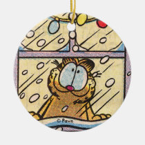 Het GEPERSONALISEERDE Ornament van Garfield Kersta ornamenten