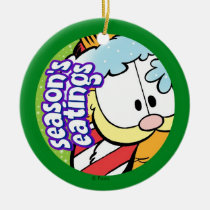 Het GEPERSONALISEERDE Ornament van het Seizoen van ornamenten