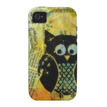 Het Geval van CaseMate iPhone4 van de uil Case-Mate iPhone 4 Hoesjes