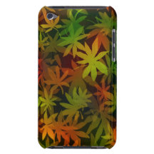Het Geval van de Aanraking van de Bladeren van de  iPod Touch Covers