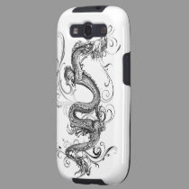 het Geval van de Melkweg S van draakSamsung casemate hoesje