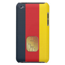 Het Geval van Duitsland Smart Card Geek iPod iPod Touch Hoesjes
