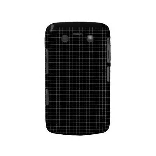 Het gevalzwarte van de controle blackberry bold hoesje