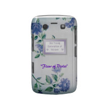 Het Gewaagde Hoesje "Fleur van Blackberry van de d Blackberry Bold Hoesjes