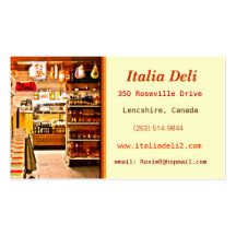 Het gewaagde Italiaanse Visitekaartje van de Delic