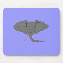 Het Gezicht van de olifant Muis Matten