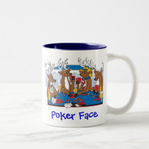 Het Gezicht van de pook Koffie Bekers