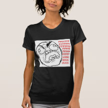 Het Gezicht van de woede T Shirt