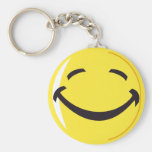 Het gezicht van Smiley keychain Sleutel Hangers