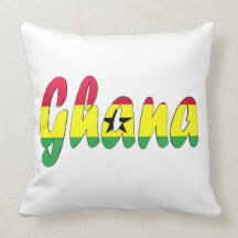Het Ghanese Hoofdkussen van de Vlag
