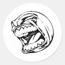 Het gillen Honkbal Stickers
